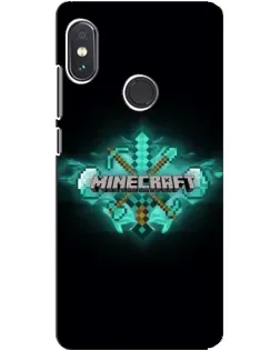 Чохол для Xiaomi Redmi Note 5 з картинкою «Minecraft Diamond лого»