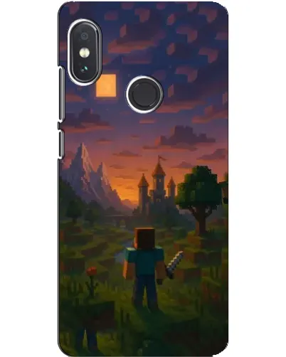 Чохол для Xiaomi Redmi Note 5 з картинкою «Стів біля вежі»