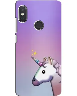 Чехол для Xiaomi Redmi Note 5 с картинкой «Единорог градиент» Чехол для Xiaomi Redmi Note 5 с картинкой «Единорог градиент»