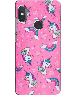 Чехол для Xiaomi Redmi Note 5 с картинкой «Unicorn паттерн розовый» Чехол для Xiaomi Redmi Note 5 с картинкой «Unicorn паттерн розовый»