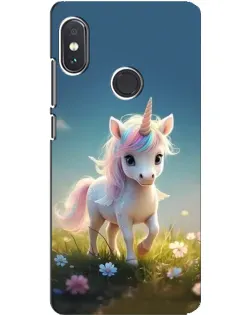Чехол для Xiaomi Redmi Note 5 с картинкой «Единорог на поляне» Чехол для Xiaomi Redmi Note 5 с картинкой «Единорог на поляне»
