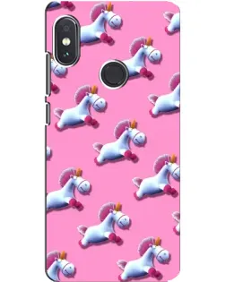 Чехол для Xiaomi Redmi Note 5 с картинкой «Единороги на розовом» Чехол для Xiaomi Redmi Note 5 с картинкой «Единороги на розовом»