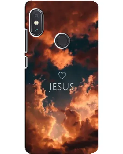 Чохол для Xiaomi Redmi Note 5 з картинкою «Сяйво Імені Jesus»