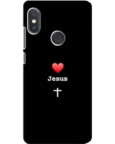 Чохол для Xiaomi Redmi Note 5 з картинкою «Серце - Jesus»