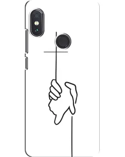 Чохол для Xiaomi Redmi Note 5 з картинкою «Рука тримає»