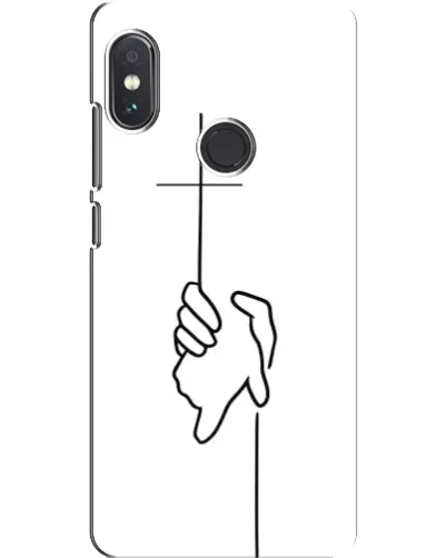 Чохол для Xiaomi Redmi Note 5 з картинкою «Рука тримає»