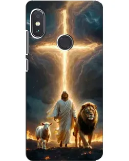 Чохол для Xiaomi Redmi Note 5 з картинкою «Лев Юди та Світло»
