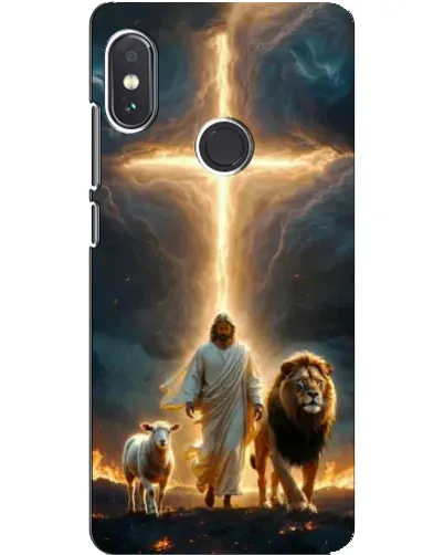 Чохол для Xiaomi Redmi Note 5 з картинкою «Лев Юди та Світло»