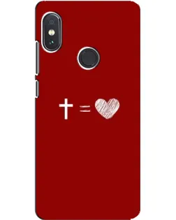 Чехол для Xiaomi Redmi Note 5 с картинкой «Уравнение любви» Чехол для Xiaomi Redmi Note 5 с картинкой «Уравнение любви»