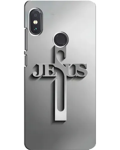Чехол для Xiaomi Redmi Note 5 с картинкой «Металлический крест Jesus» Чехол для Xiaomi Redmi Note 5 с картинкой «Металлический крест Jesus»