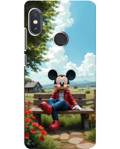 Чохол для Xiaomi Redmi Note 5 з картинкою «Міккі на лавці» Чохол для Xiaomi Redmi Note 5 з картинкою «Міккі на лавці»