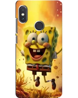 Чехол для Xiaomi Redmi Note 5 с картинкой «Губка Боб прыгает» Чехол для Xiaomi Redmi Note 5 с картинкой «Губка Боб прыгает»