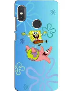Чехол для Xiaomi Redmi Note 5 с картинкой «Спанч Боб и Патрик» Чехол для Xiaomi Redmi Note 5 с картинкой «Спанч Боб и Патрик»