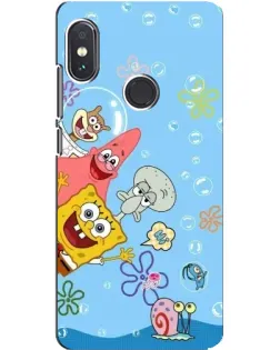Чехол для Xiaomi Redmi Note 5 с картинкой «Веселые пузырьки» Чехол для Xiaomi Redmi Note 5 с картинкой «Веселые пузырьки»