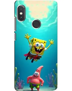 Чехол для Xiaomi Redmi Note 5 с картинкой «Спанч Боб под водой» Чехол для Xiaomi Redmi Note 5 с картинкой «Спанч Боб под водой»