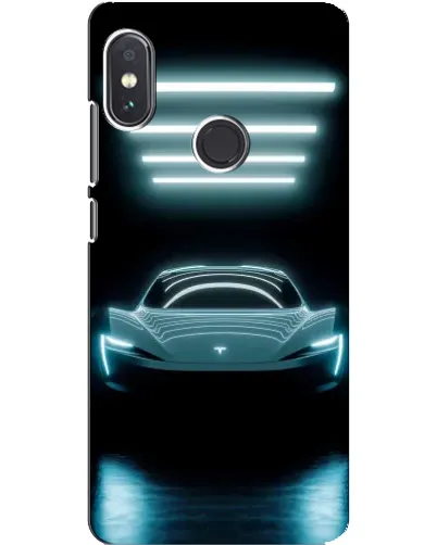 Чохол для Xiaomi Redmi Note 5 з картинкою «Tesla в неоні» Чохол для Xiaomi Redmi Note 5 з картинкою «Tesla в неоні»