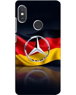 Чехол для Xiaomi Redmi Note 5 с картинкой «Mercedes — флаг Германии» Чехол для Xiaomi Redmi Note 5 с картинкой «Mercedes — флаг Германии»