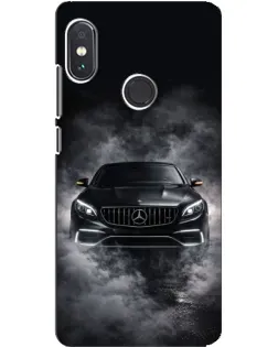 Чехол для Xiaomi Redmi Note 5 с картинкой «Mercedes в дыму» Чехол для Xiaomi Redmi Note 5 с картинкой «Mercedes в дыму»