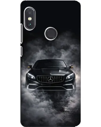 Чохол для Xiaomi Redmi Note 5 з картинкою «Mercedes у диму» Чохол для Xiaomi Redmi Note 5 з картинкою «Mercedes у диму»
