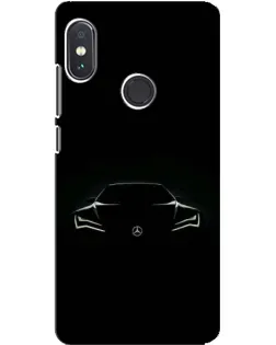 Чехол для Xiaomi Redmi Note 5 с картинкой «Mercedes — силуэт авто» Чехол для Xiaomi Redmi Note 5 с картинкой «Mercedes — силуэт авто»