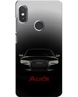 Чохол для Xiaomi Redmi Note 5 з картинкою «Audi — градієнтний контур»