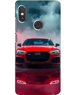 Чохол для Xiaomi Redmi Note 5 з картинкою «Audi RS — червоний стиль»