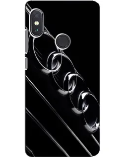 Чохол для Xiaomi Redmi Note 5 з картинкою «Audi — абстрактні кільця»