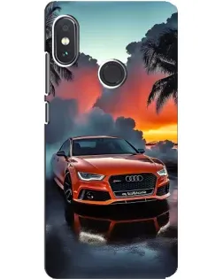 Чохол для Xiaomi Redmi Note 5 з картинкою «Audi — захід сонця»