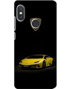 Чехол для Xiaomi Redmi Note 5 с картинкой «Lamborghini желтый акцент» Чехол для Xiaomi Redmi Note 5 с картинкой «Lamborghini желтый акцент»