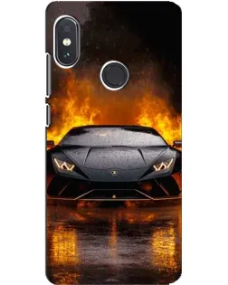 Чехол для Xiaomi Redmi Note 5 с картинкой «Lamborghini в огне» Чехол для Xiaomi Redmi Note 5 с картинкой «Lamborghini в огне»