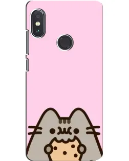 Чехол для Xiaomi Redmi Note 5 с картинкой «Pusheen и печенье» Чехол для Xiaomi Redmi Note 5 с картинкой «Pusheen и печенье»