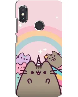 Чехол для Xiaomi Redmi Note 5 с картинкой «Единорог Pusheen» Чехол для Xiaomi Redmi Note 5 с картинкой «Единорог Pusheen»