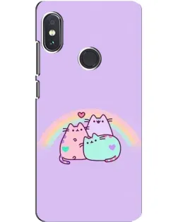 Чохол для Xiaomi Redmi Note 5 з картинкою «Веселкові Пушини»