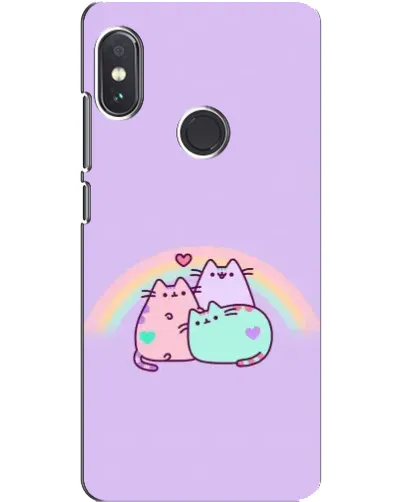 Чохол для Xiaomi Redmi Note 5 з картинкою «Веселкові Пушини» Чохол для Xiaomi Redmi Note 5 з картинкою «Веселкові Пушини»