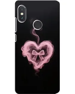 Чехол для Xiaomi Redmi Note 5 с картинкой «Дымчатое сердце»