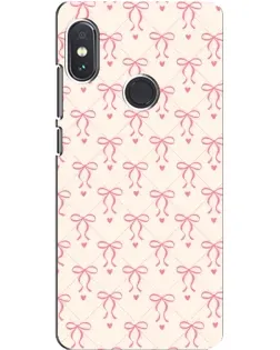 Чехол для Xiaomi Redmi Note 5 с картинкой «Розовые бантики Coquette»