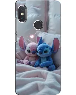 Чохол для Xiaomi Redmi Note 5 з картинкою «Плюшеві Стіч Ангел»