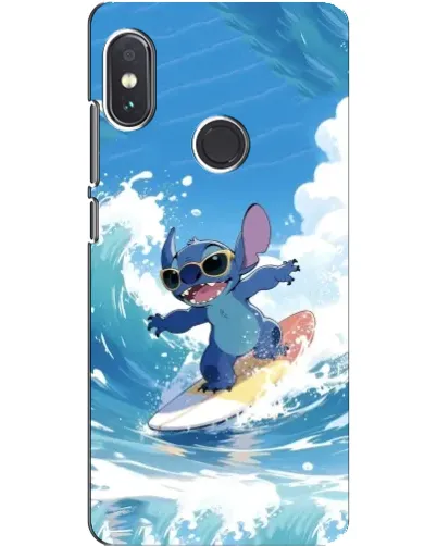 Чохол для Xiaomi Redmi Note 5 з картинкою «Стіч на хвилі»