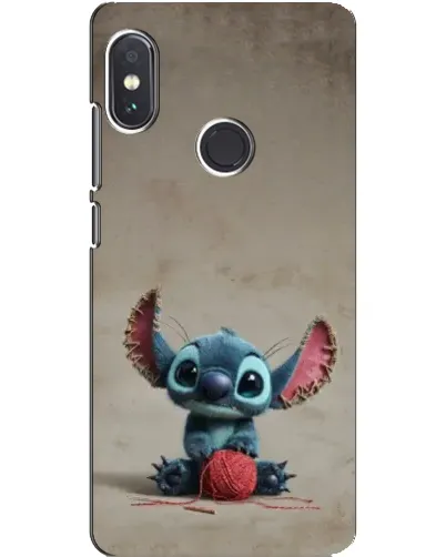Чохол для Xiaomi Redmi Note 5 з картинкою «Стіч на чоричневому фоні»
