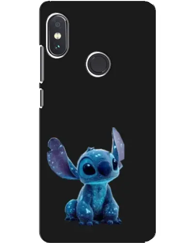 Чохол для Xiaomi Redmi Note 5 з картинкою «Стіч на чорному»