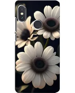 Чехол для Xiaomi Redmi Note 5 с картинкой «Белые маргаритки макро» Чехол для Xiaomi Redmi Note 5 с картинкой «Белые маргаритки макро»
