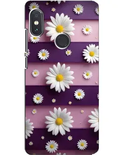 Чехол для Xiaomi Redmi Note 5 с картинкой «Ромашки на фиолетовом» Чехол для Xiaomi Redmi Note 5 с картинкой «Ромашки на фиолетовом»