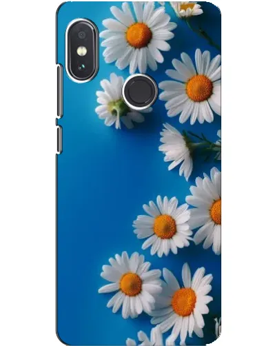 Чехол для Xiaomi Redmi Note 5 с картинкой «Белоснежные маргаритки» Чехол для Xiaomi Redmi Note 5 с картинкой «Белоснежные маргаритки»