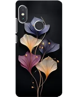 Чехол для Xiaomi Redmi Note 5 с картинкой «Лиловые цветы грации» Чехол для Xiaomi Redmi Note 5 с картинкой «Лиловые цветы грации»