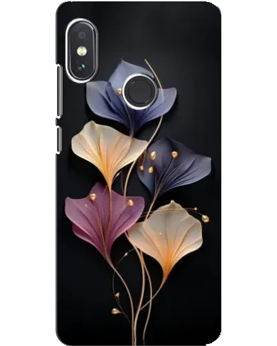 Чехол для Xiaomi Redmi Note 5 с картинкой «Лиловые цветы грации» Чехол для Xiaomi Redmi Note 5 с картинкой «Лиловые цветы грации»