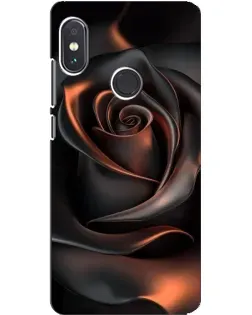 Чехол для Xiaomi Redmi Note 5 с картинкой «Шелковая черная роза» Чехол для Xiaomi Redmi Note 5 с картинкой «Шелковая черная роза»
