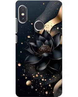 Чехол для Xiaomi Redmi Note 5 с картинкой «Черный лотос» Чехол для Xiaomi Redmi Note 5 с картинкой «Черный лотос»