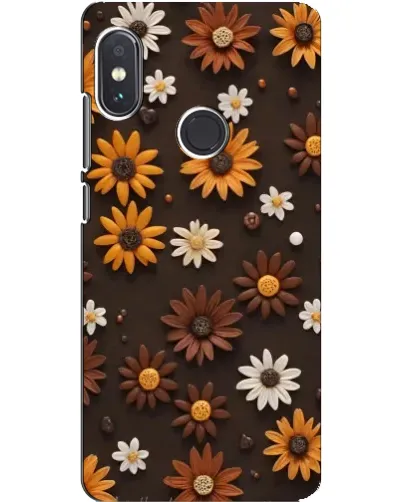 Чехол для Xiaomi Redmi Note 5 с картинкой «Узор из маленьких подсолнухов» Чехол для Xiaomi Redmi Note 5 с картинкой «Узор из маленьких подсолнухов»