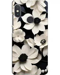 Чехол для Xiaomi Redmi Note 5 с картинкой «Объемные белые цветы» Чехол для Xiaomi Redmi Note 5 с картинкой «Объемные белые цветы»