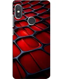 Чехол для Xiaomi Redmi Note 5 с картинкой «Красная глянцевая сетка» Чехол для Xiaomi Redmi Note 5 с картинкой «Красная глянцевая сетка»
